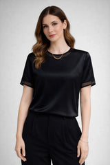 Blusa Feminina De Cetim Marquiori