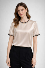 Blusa Feminina De Cetim Marquiori