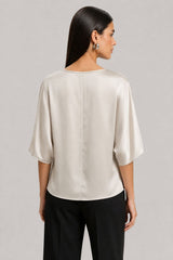 Blusa Feminina De Seda Miriam