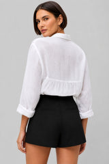 Camisa Feminina Algodão Mujer