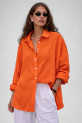 Camisa Feminina Social Algodão Mariene
