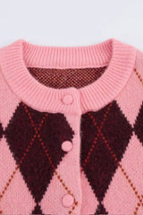 Cardigan Feminino Tricot Diamond