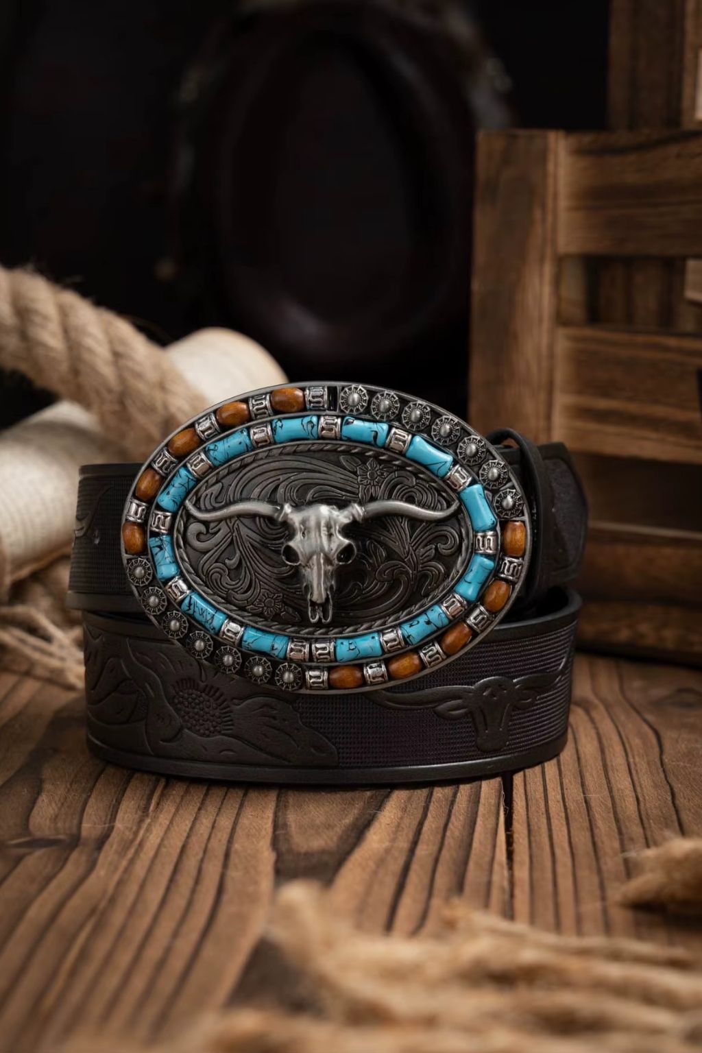 Cinto Country Feminino Preto Castela