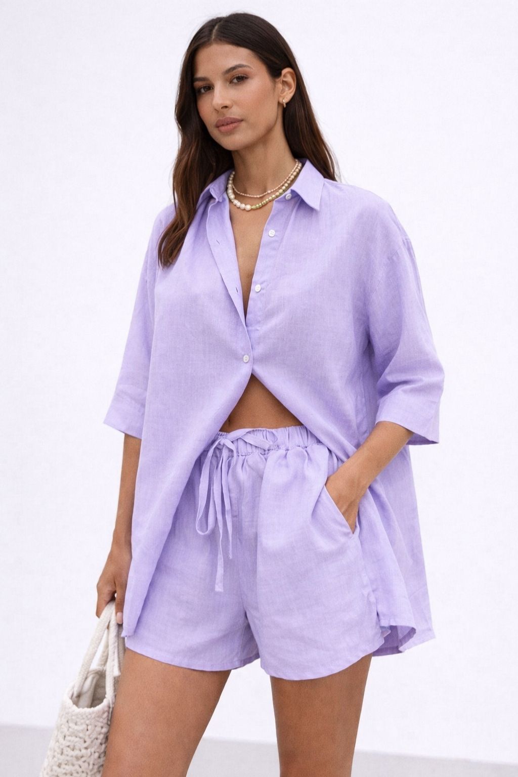 Conjunto Feminino Short e Blusa Verano