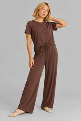 Conjunto Modal Tech Calça E Blusa Jane