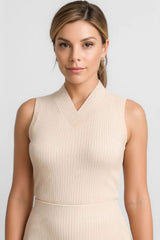 Conjunto Saia e Blusa Canelada Sofia