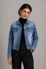 Jaqueta Jeans Feminina Marilei