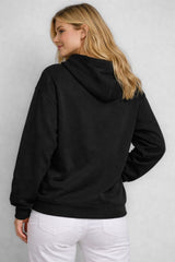 Moletom Feminino Canguru Preto