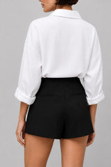 Short Saia Alfaiataria Cintura Alta Cindy