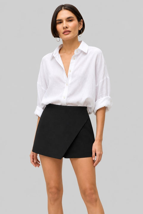 Short Saia Alfaiataria Cintura Alta Cindy