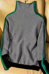 Suéter Feminino Preto Gola Alta Ariadne