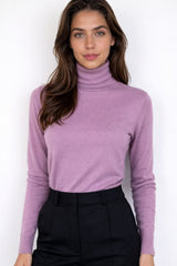 Suéter Feminino Tricot Gola Alta Hery