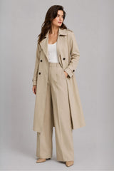 Trench Coat Feminino Bege July