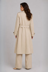 Trench Coat Feminino Bege July