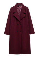 Trench Coat Feminino Borgonha Babe
