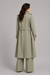 Trench Coat Feminino Verde July