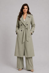 Trench Coat Feminino Verde July