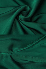 Vestido Midi Cetim Gola Alta Clarice