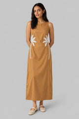 Vestido Midi Elegante Coqueiros