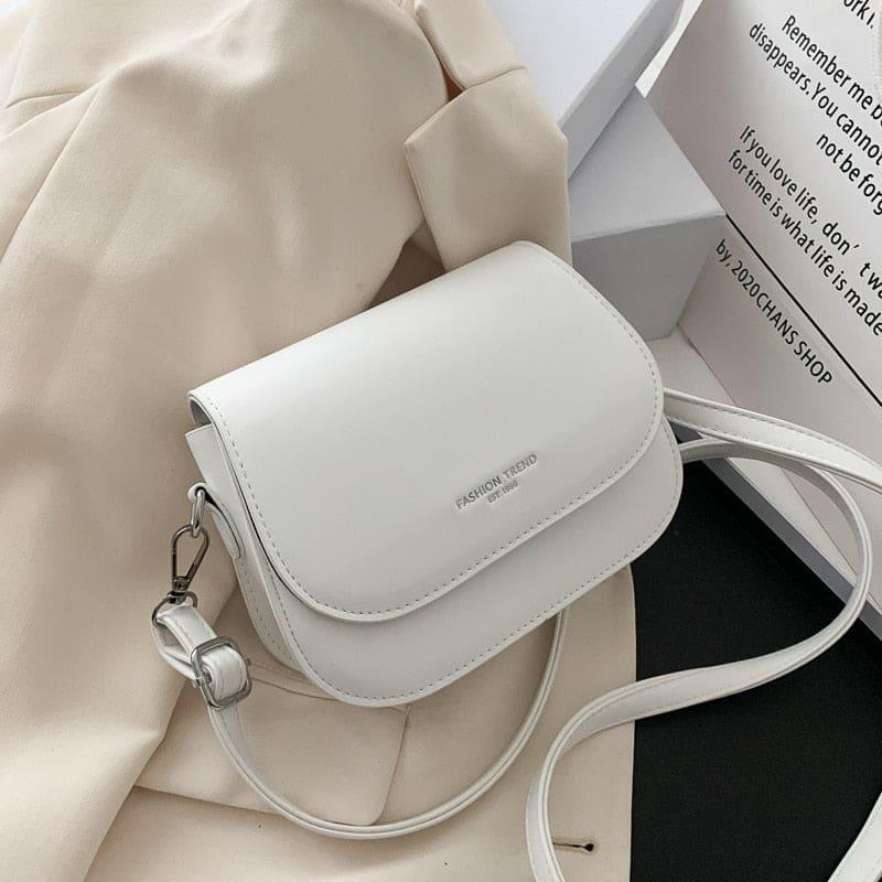Bolsa Minimalista Feminina Yana Branco